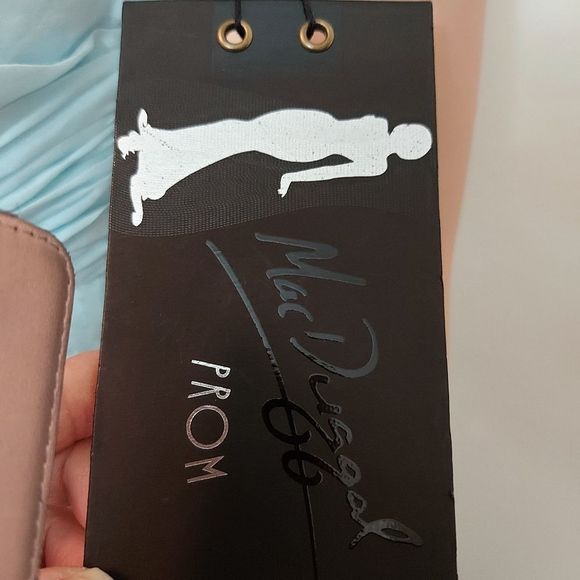 Mac Duggal Beautiful Strapless Silk Rhinestone and Sequin Dress Size 14 - Picture 13 of 13